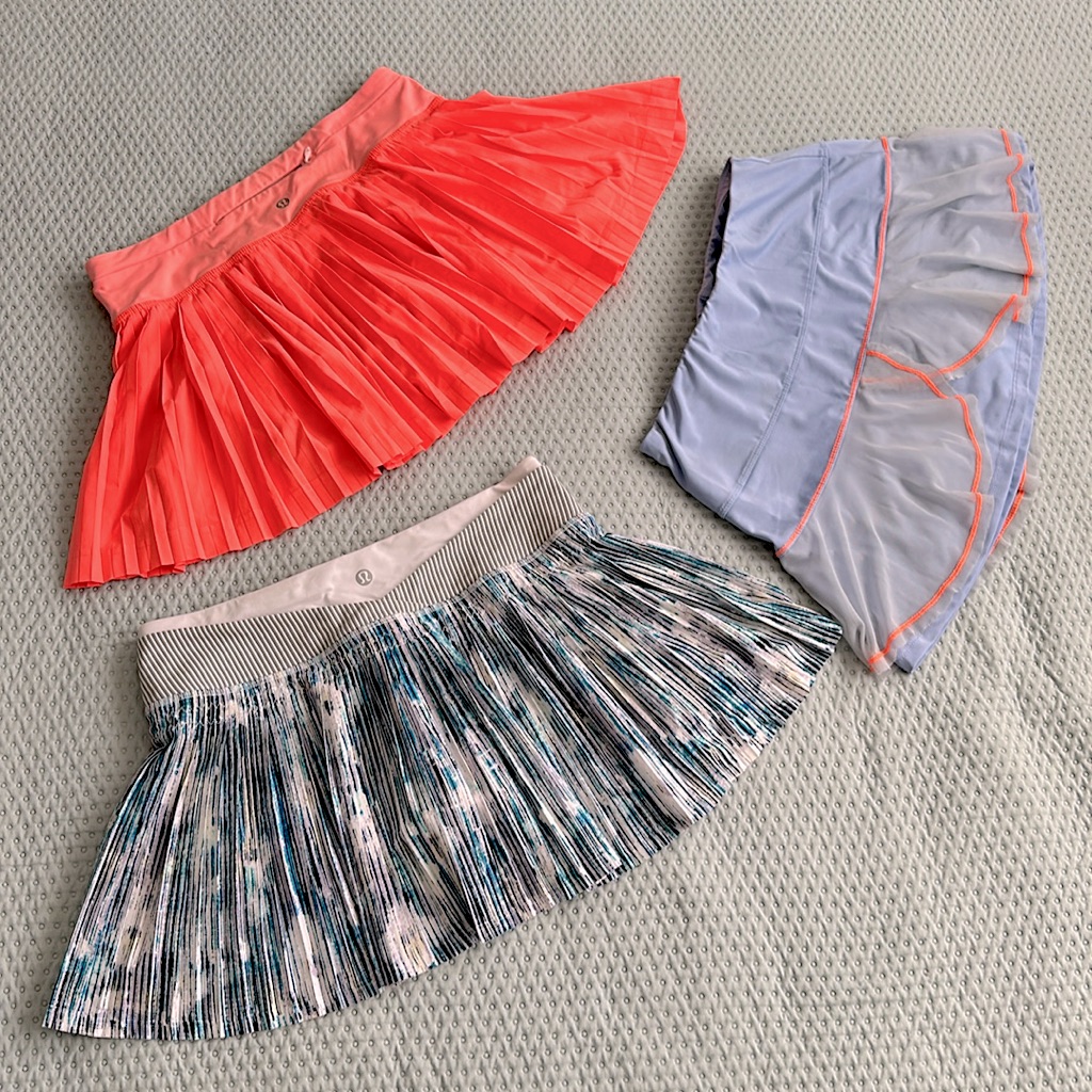 Skirts Bundle 2 Lululemon & 1 Lucky In Love